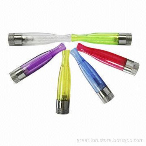 H2 atomizer, 2.0mL capacity and 2.0-2.8 Ohms resistances, CE/RoHS/FCC marks